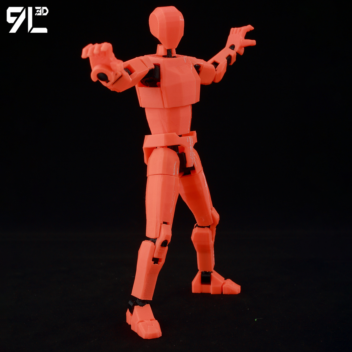 9L 3D Printed Articulated Dumm - огляд і ціна 3D Printing Joint