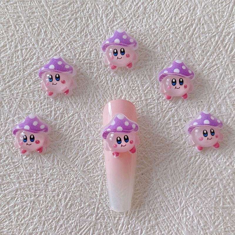 2/10/20pcs Kirby Nail Charms 3 - огляд і ціна 3D Printing Nails