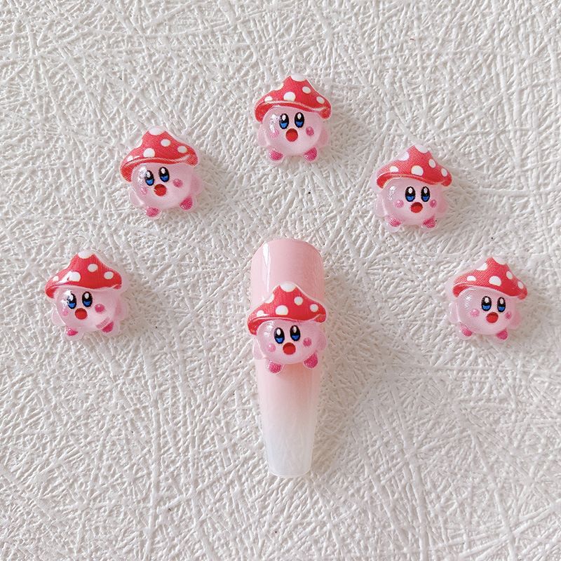 2/10/20pcs Kirby Nail Charms 3 - огляд і ціна 3D Printing Nails
