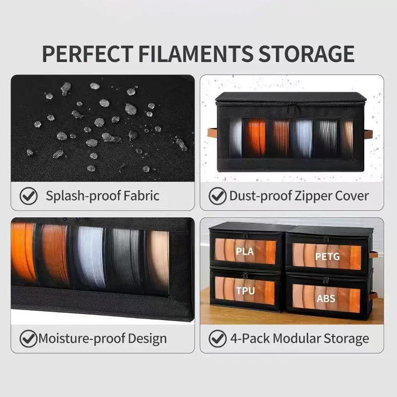 *New Filament Storage Box - 3D - огляд і ціна 3D Printing With Pp