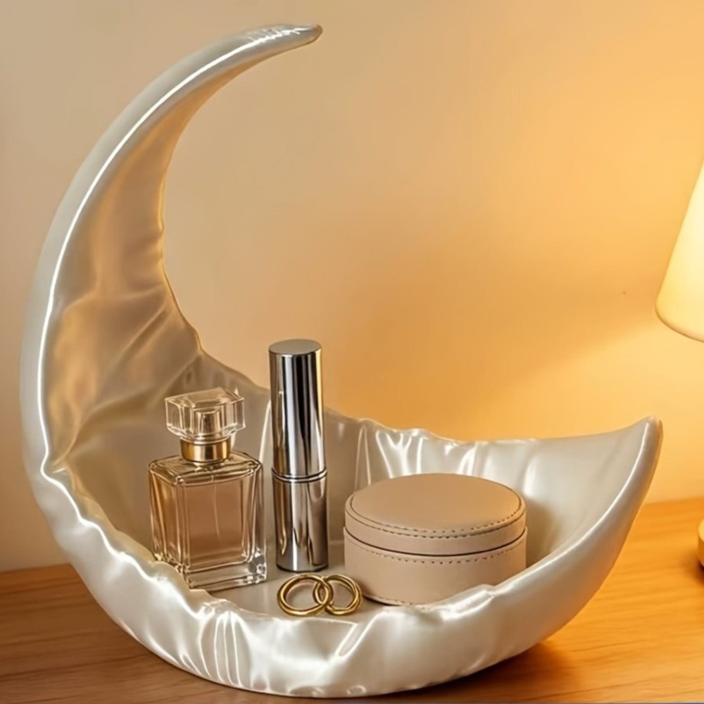 Moon-Shaped Jewelry Storage Tr - огляд і ціна 3D Printing With Pp
