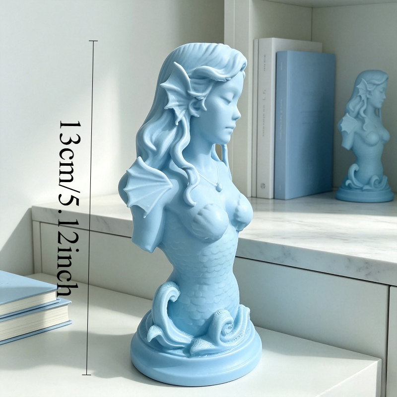 Mermaid Sea Goddess 3D Printed - огляд і ціна 3D Printing Cafe