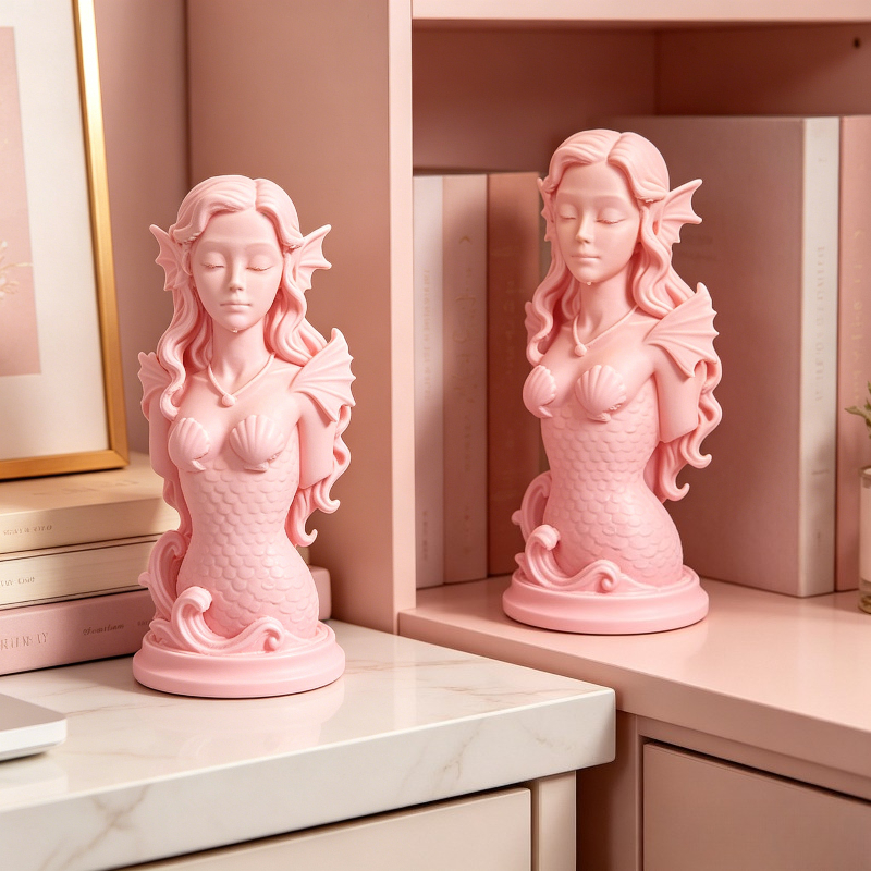 Mermaid Sea Goddess 3D Printed - огляд і ціна 3D Printing Cafe