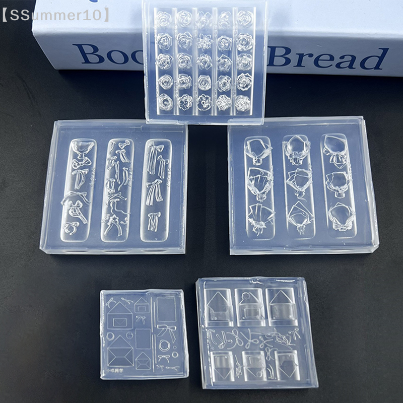 【SSummer10】Silicone Bow Rose F - огляд і ціна 3D Printing Nails