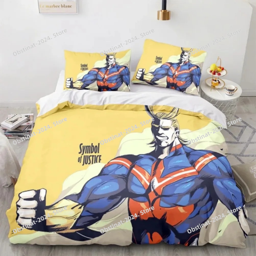 Hero Academia 3D Bedding Set D - огляд і ціна 3D Printing Quilting