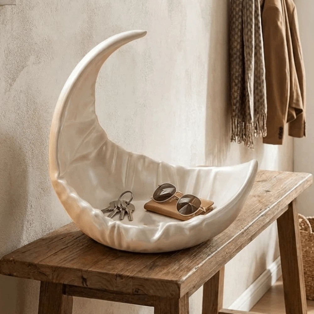 Moon-Shaped Jewelry Storage Tr - огляд і ціна 3D Printing With Pp