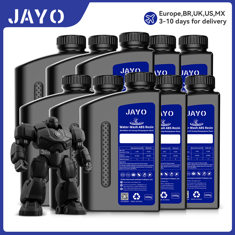 JAYO 3D Resin Water Washable P - огляд і ціна 3D Printing Uv Sensitive Resin