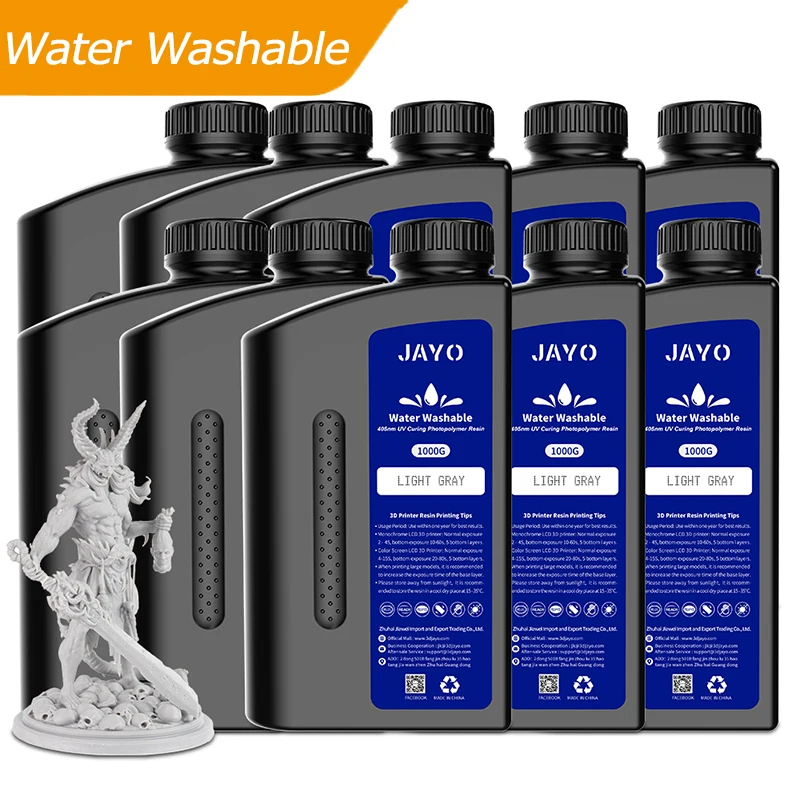 JAYO 3D Resin Water Washable P - огляд і ціна 3D Printing Uv Sensitive Resin