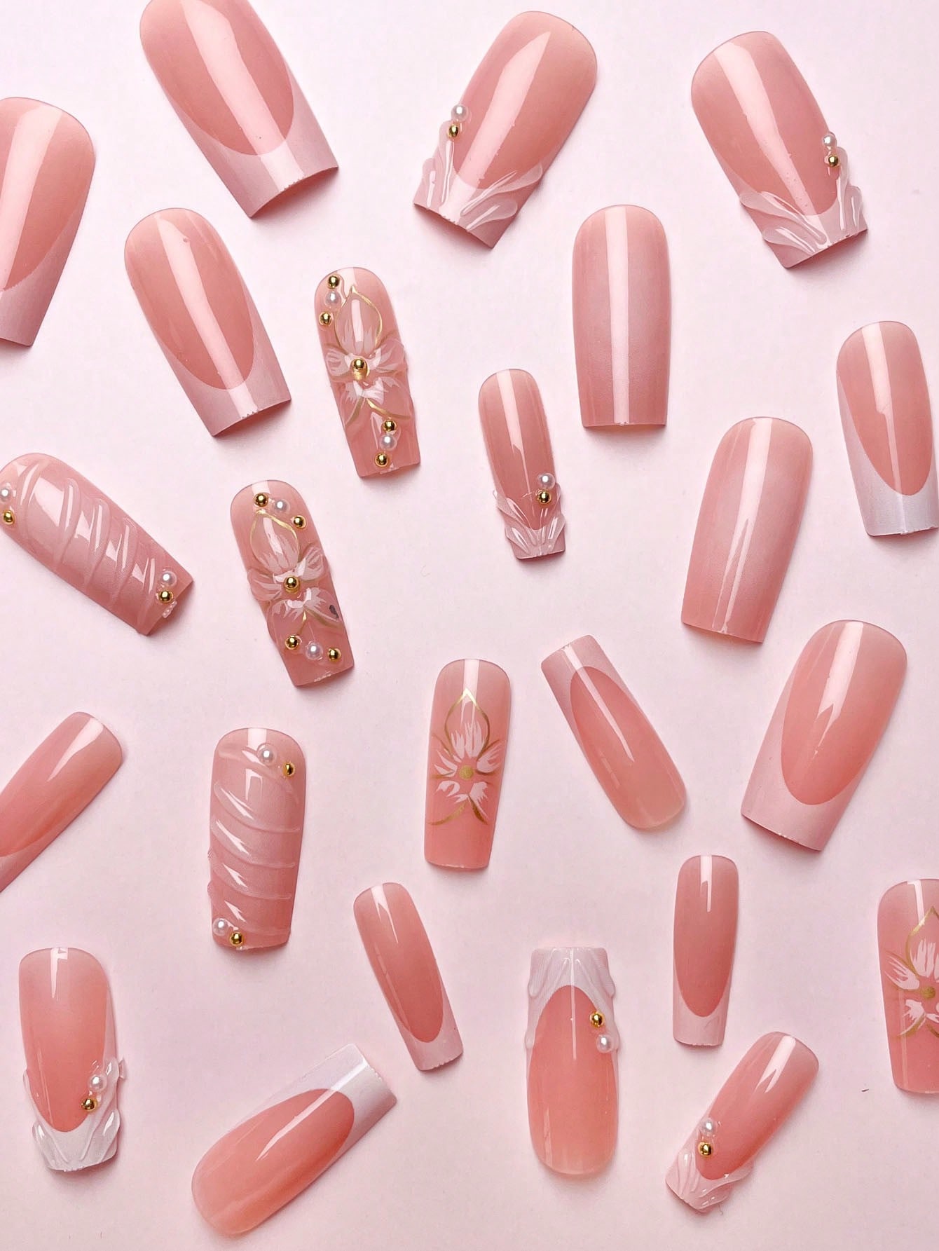 24pcs/Set Elegant & Gorgeous 3 - огляд і ціна 3D Printing Nails