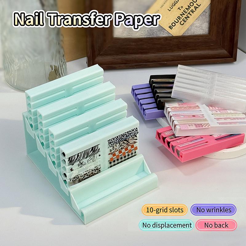 ✨ Colorful Nail Transfer Paper - огляд і ціна 3D Printing Nails
