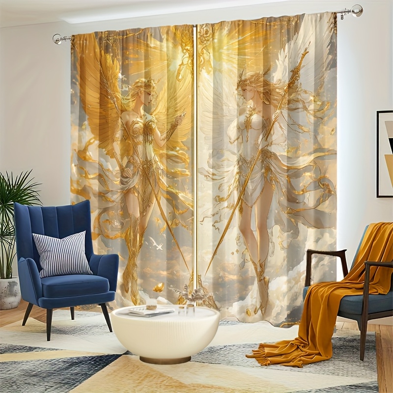 Golden Angel Curtains with Win - огляд і ціна 3D Printing Cafe