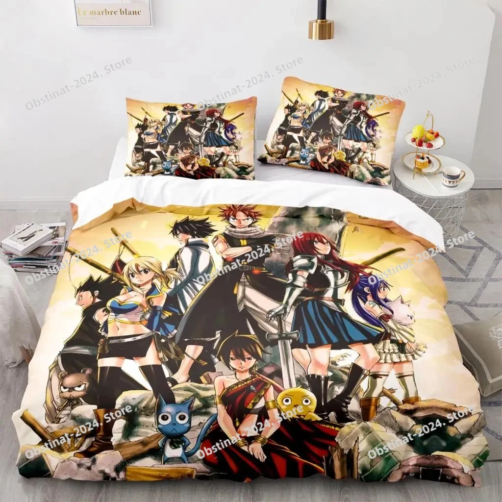 3D Fairy Tail Natsu Anime Bedd - огляд і ціна 3D Printing Quilting