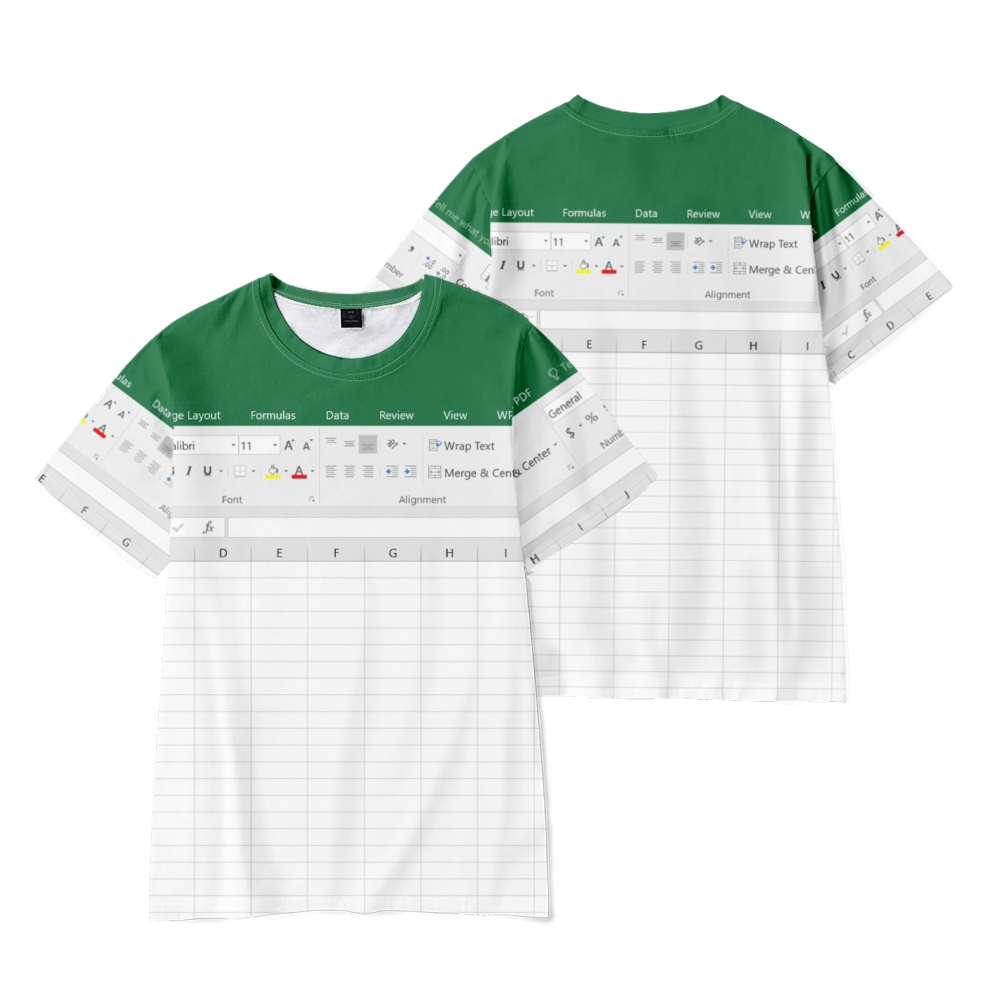 Excel 3D Fashion Men's T-shirt - огляд і ціна 3D Printing Design Software