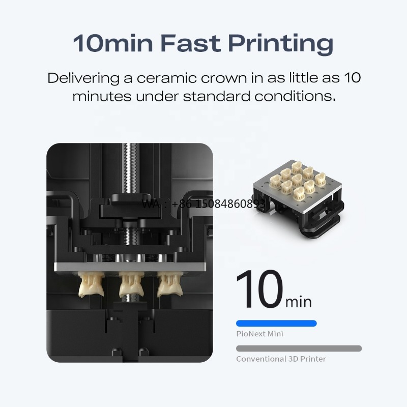 New Launched Pionext Mini Dent - огляд і ціна 3D Printing Orthodontics