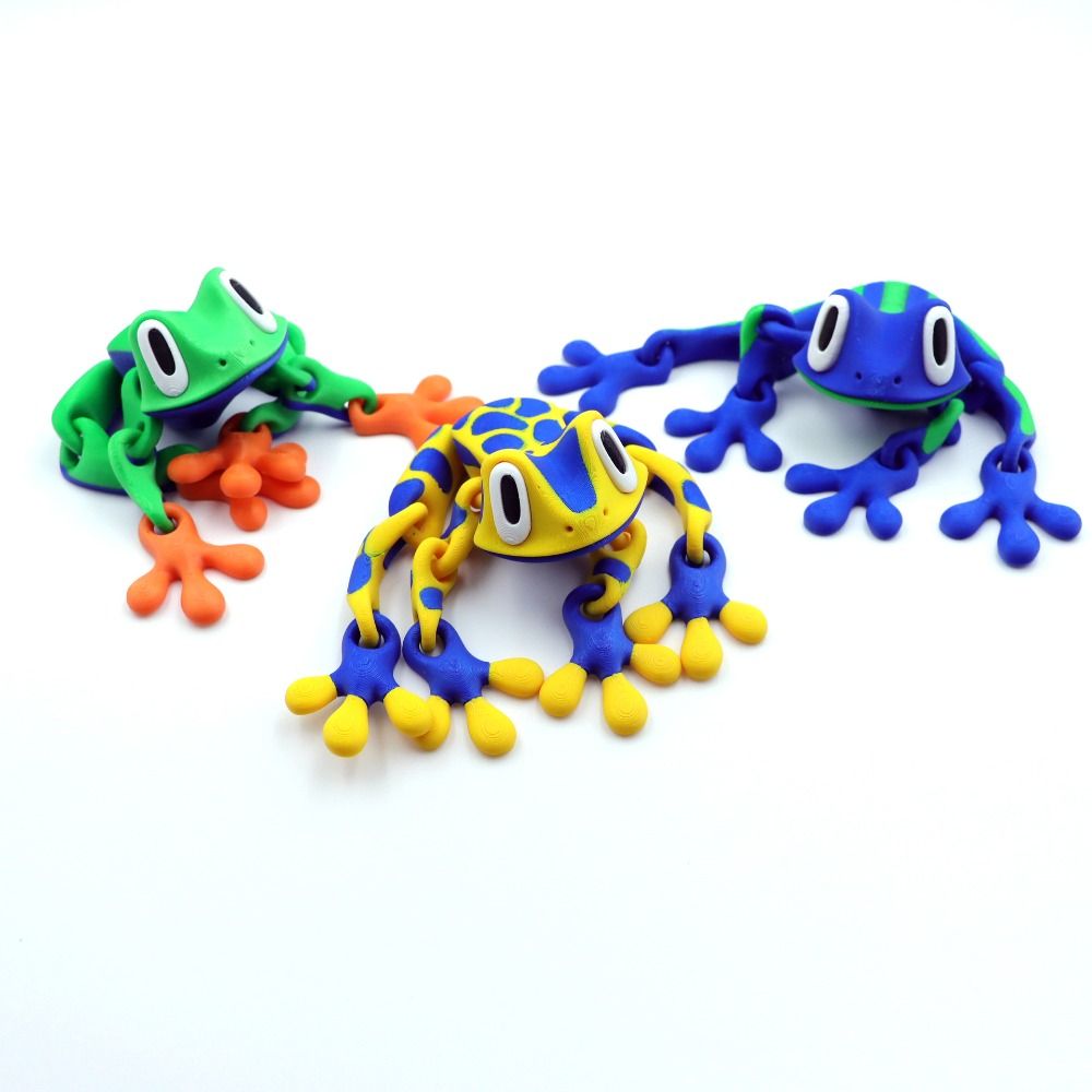 Movable Joints 3D Printed Frog - огляд і ціна 3D Printing Joint