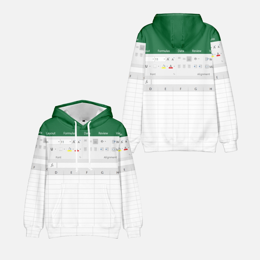 Casual Excel Hoodie For Men An - огляд і ціна 3D Printing Design Software